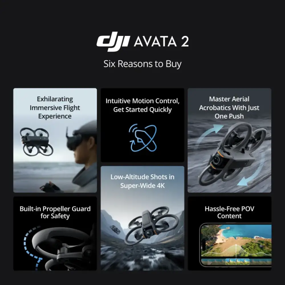 DJI Avata 2 - Fly More Combo (Single Battery) - Image 4