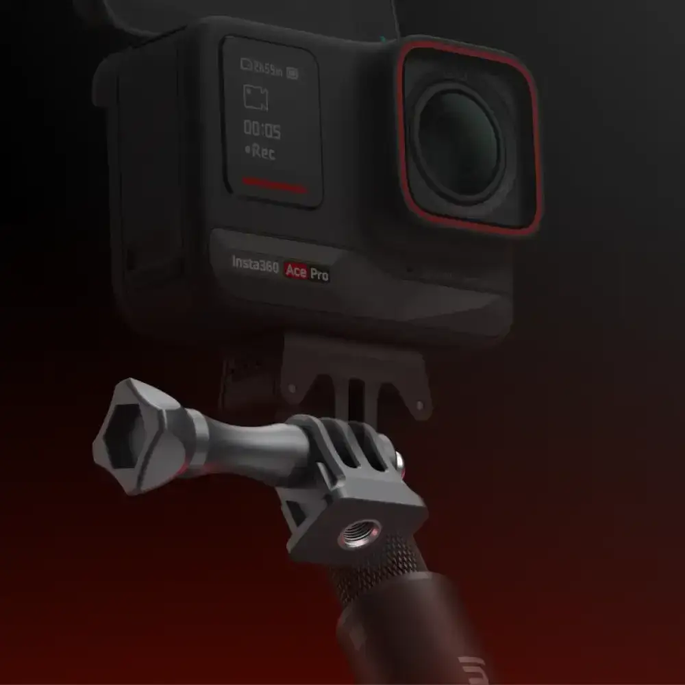 Insta360 3-Prong to 1/4" Adapter - Image 2